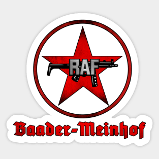 RAF BAADER MEINHOF Sticker